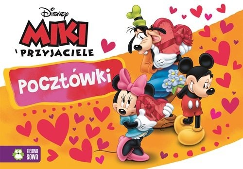 okładka Miki i przyjaciele Pocztówki Disney książka