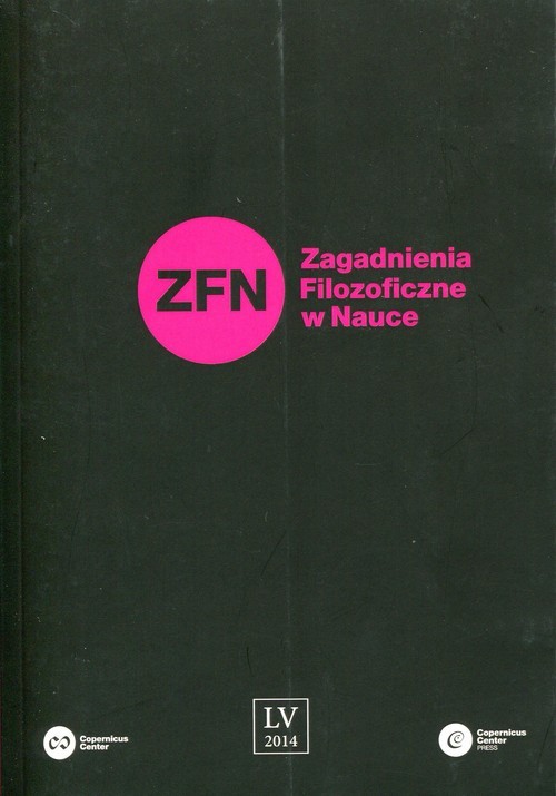 okładka Zagadnienia Filozoficzne w Nauce nr 55 książka