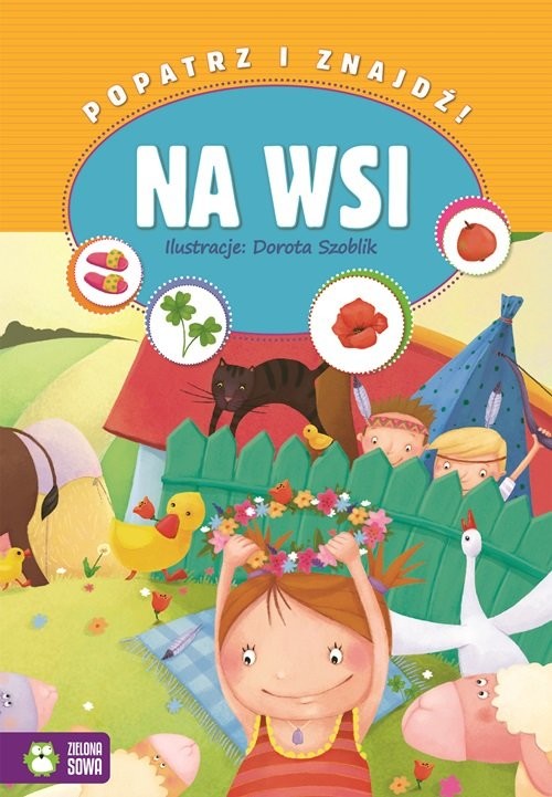 okładka Popatrz i znajdź na wsi książka