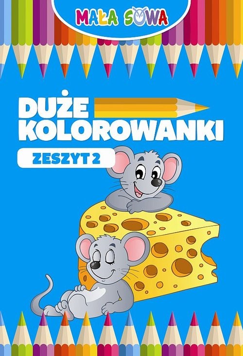 okładka Duże kolorowanki Zeszyt 2 książka