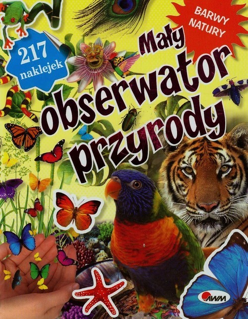okładka Mały obserwator przyrody Barwy natury książka