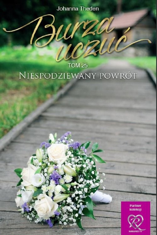 okładka Burza uczuć Tom 25 Niespodziewany powrót książka | Johanna Theden