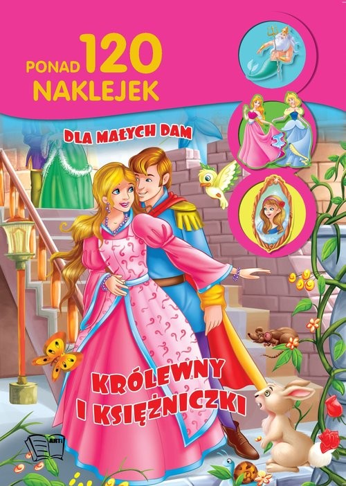 okładka 120 Naklejek Dla Małych Dam książka