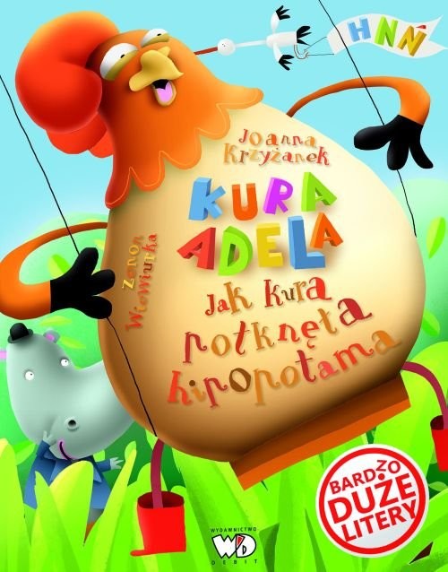 okładka Jak kura połknęła hipopotama książka | Joanna Krzyżanek