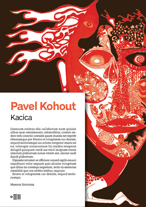 okładka Kacica książka | Kohout Pavel