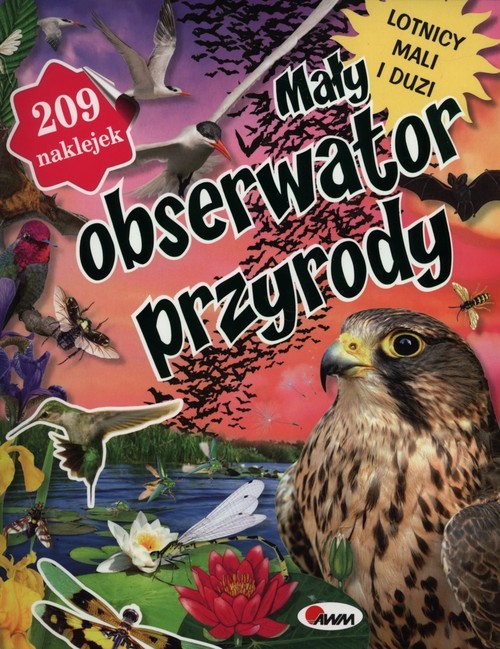 okładka Mały obserwator przyrody Lotnicy mali i duzi książka