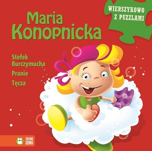 okładka Maria Konopnicka Wierszykowo z puzzlami książka | Maria Konopnicka