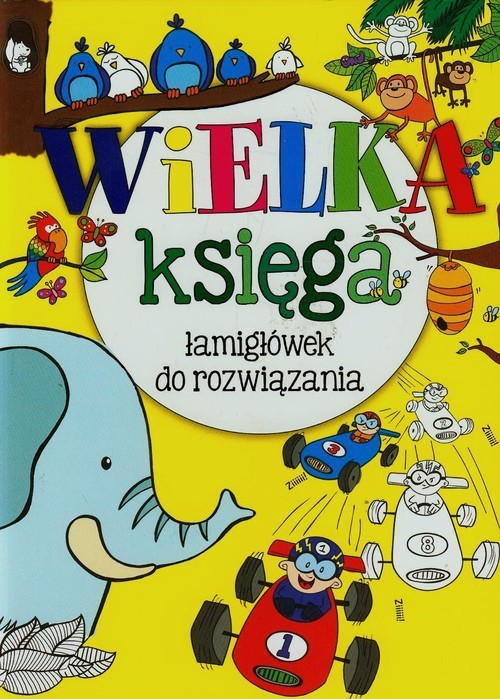 okładka Wielka księga łamigłówek do rozwiązania książka | Gatlow Nikalas