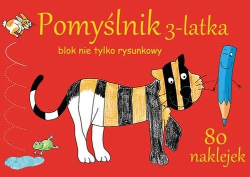 okładka Pomyślnik 3-latka Blok nie tylko rysunkowy książka | Iwona Brylińska