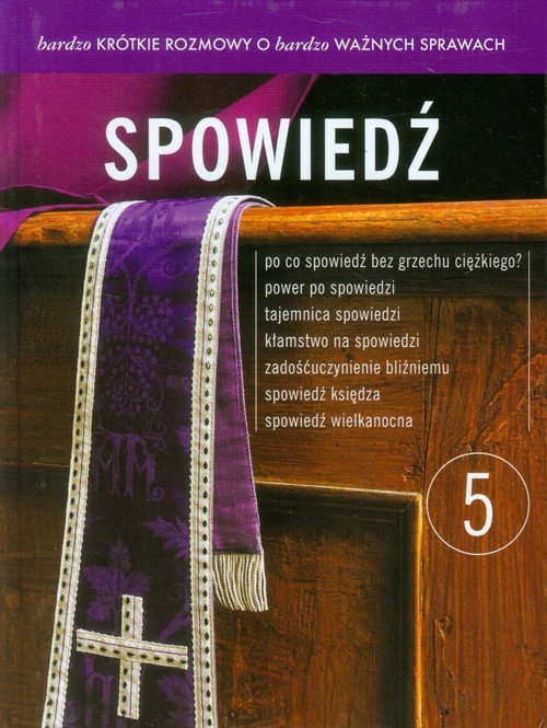 okładka Bardzo krótkie rozmowy o bardzo ważnych sprawach 5 Spowiedź + DVD książka