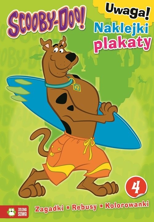 okładka Scooby-Doo Zagadki rebusy kolorowanki Część 4 książka | Praca Zbiorowa