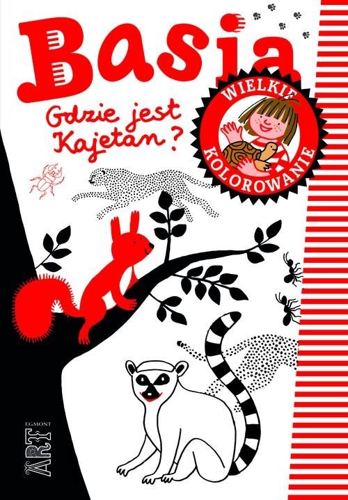 okładka Gdzie jest Kajetan? Wielkie kolorowanie książka | Zofia Stanecka