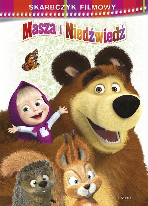 okładka Masza i Niedźwiedź Skarbczyk filmowy książka