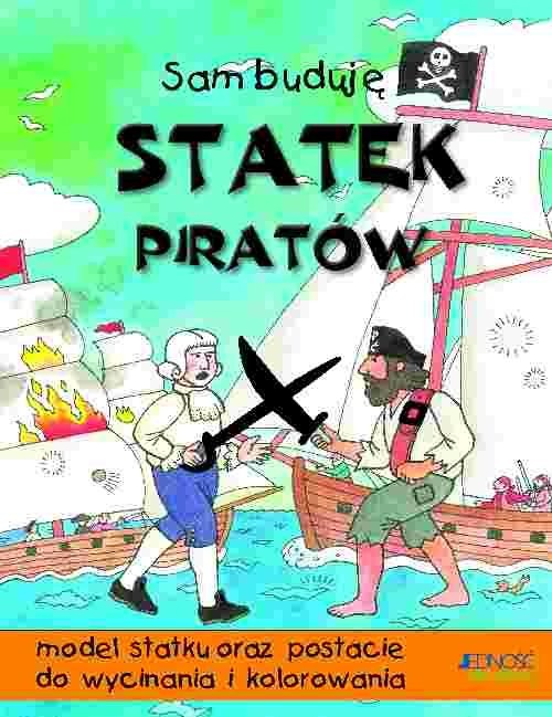 okładka Sam buduję statek piratów książka | Clare Beaton