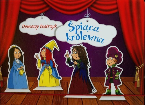 okładka Śpiąca królewna Domowy teatrzyk książka | Barbara Szymanek