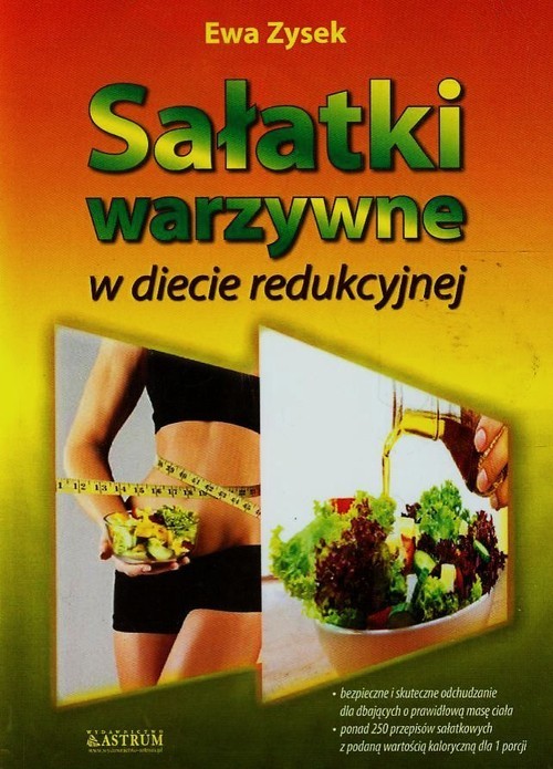 okładka Sałatki warzywne w diecie redukcyjnej książka | Ewa Zysek