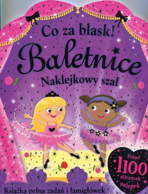 okładka Co za blask Baletnice Naklejkowy szał książka