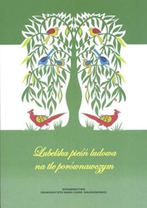 okładka Lubelska pieśń ludowa na tle porównawczym książka