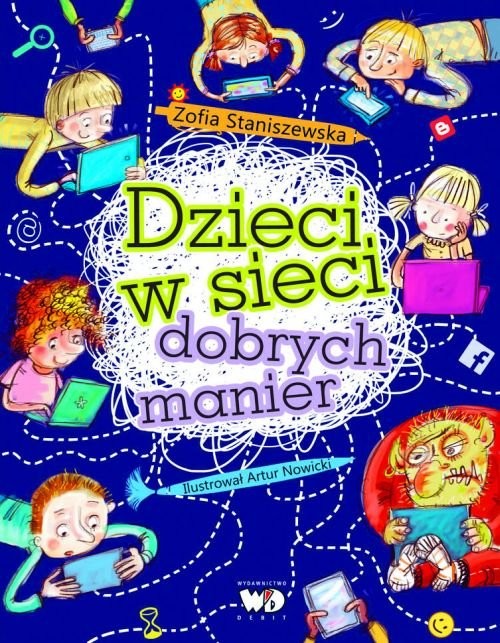 okładka Dzieci w sieci dobrych manier książka | Zofia Staniszewska