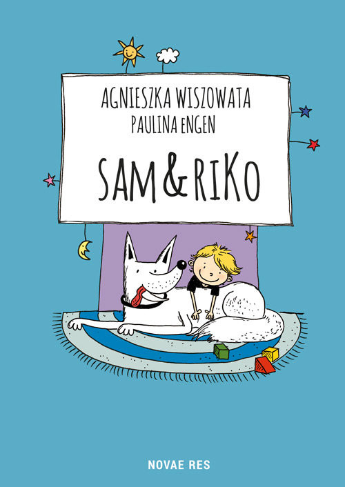 okładka Sam & Riko książka | Agnieszka Wiszowata, Paulina Engen