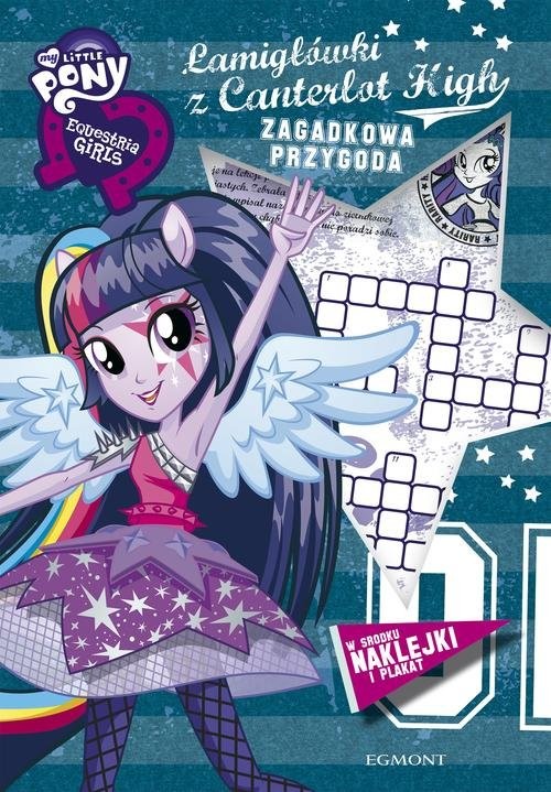 okładka Łamigłówki z Canterlot High Zagadkowa przygoda książka