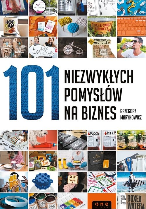 okładka 101 niezwykłych pomysłów na biznes książka | Marynowicz Grzegorz