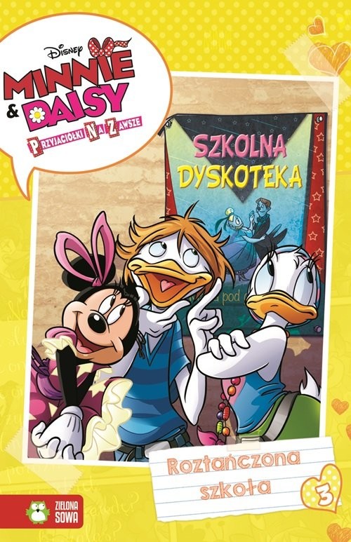 okładka Roztańczona szkoła Minnie i Daisy Przyjaciółki na zawsze książka