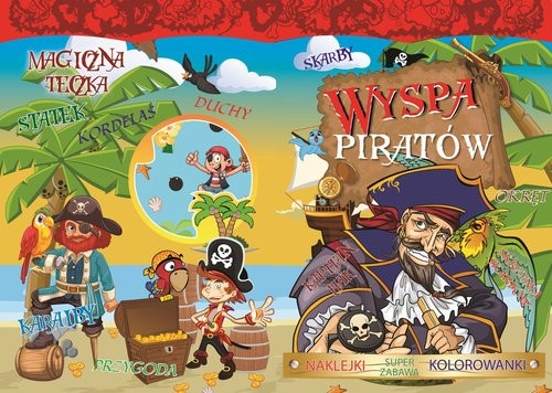 okładka Magiczne teczki Wyspa Piratów książka