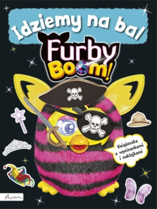 okładka Furby Boom! Idziemy na bal. Książeczka z wycinankami i naklejkami książka