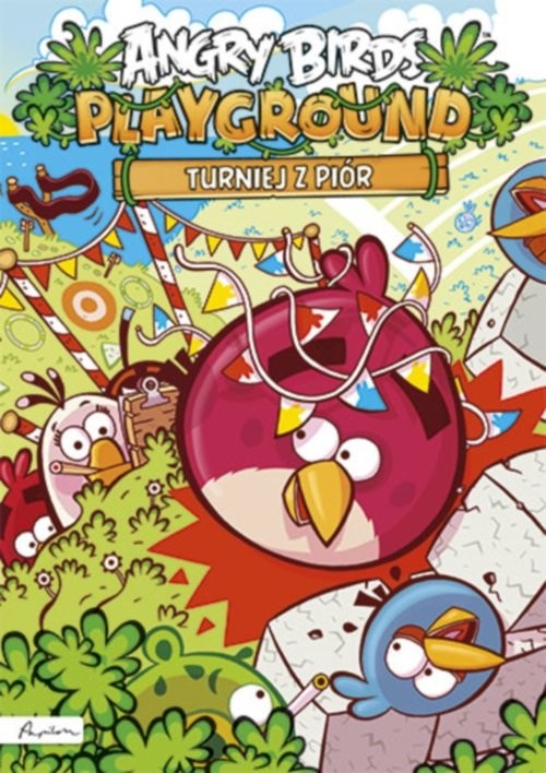 okładka Angry Birds Playground Turniej z piór książka