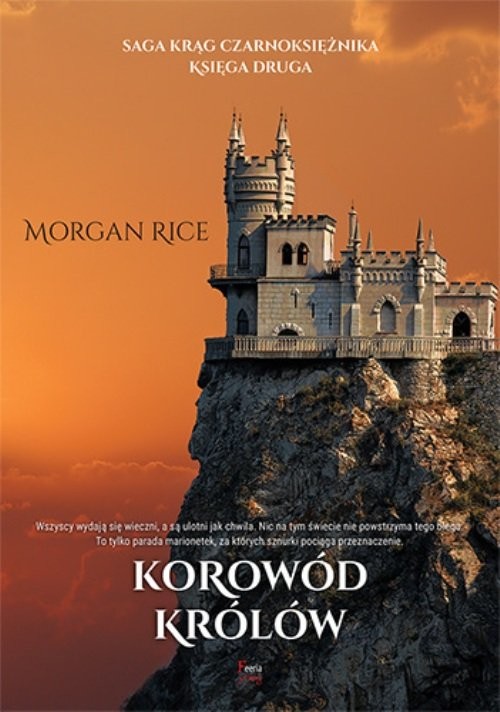 okładka Korowód królów Tom 2 sagi fantasy Krąg czarnoksiężnika książka | Rice Morgan