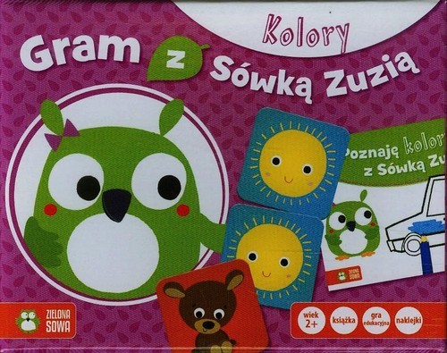 okładka Gram z Sówką Zuzią Kolory książka