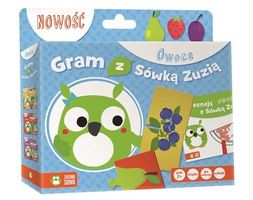 okładka Gram z Sówką Zuzią. Owoce książka