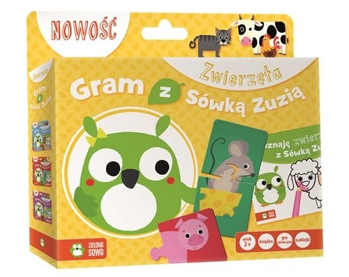 okładka Gram z Sówką Zuzią. Zwierzęta książka