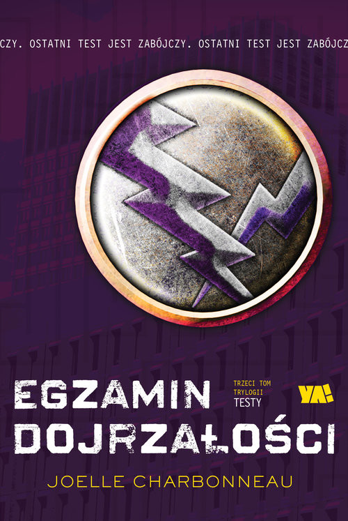 okładka Egzamin dojrzałości książka | Joelle Charbonneau