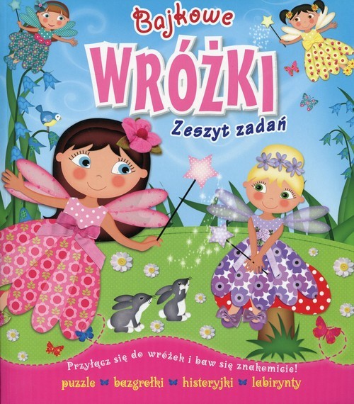 okładka Bajkowe wróżki Zeszyt zadań książka