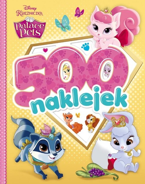 okładka 500 naklejek. Palace Pets książka