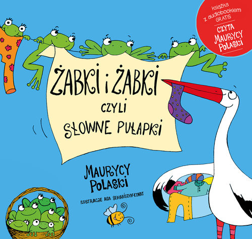 okładka Żabki i żabki czyli słowne pułapki książka | Polaski Maurycy