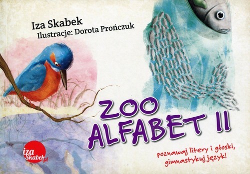 okładka Zooalfabet II książka | Iza Skabek