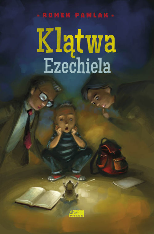 okładka Klątwa Ezechiela książka | Romek Pawlak