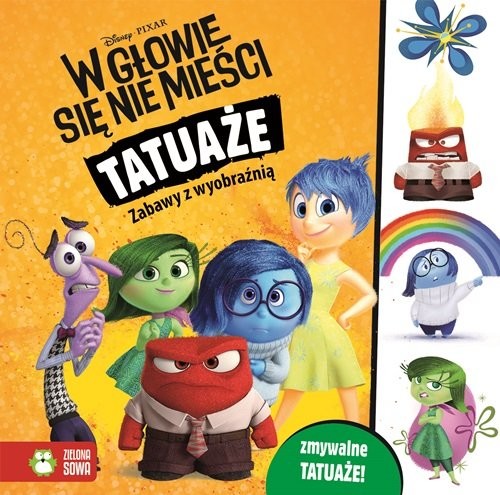 okładka Tatuaże W głowie się nie mieści Disney książka