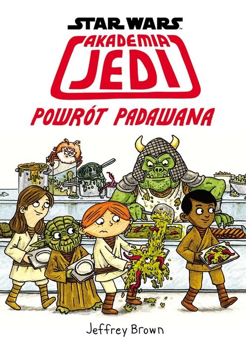 okładka Star Wars Akademia Jedi Powrót Padawana książka | Brown Jeefrey