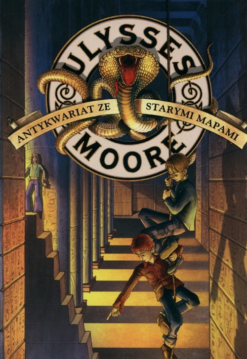 okładka Ulysses Moore Antykwariat ze starymi mapami książka | Pierdomenico Baccalario