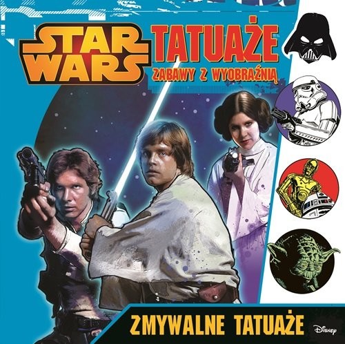 okładka Star Wars Tatuaże Zabawy z wyobraźnią książka