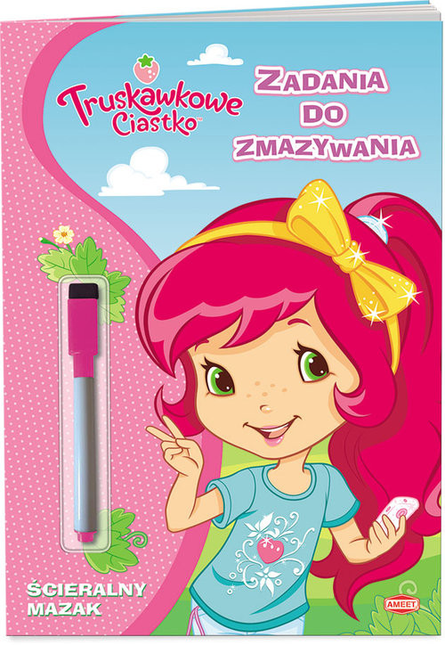 okładka Truskawkowe Ciastko Zadania do zmazywania książka