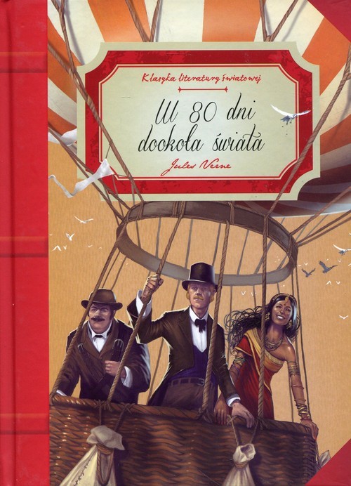 okładka W 80 dni dookoła świata książka | Juliusz Verne