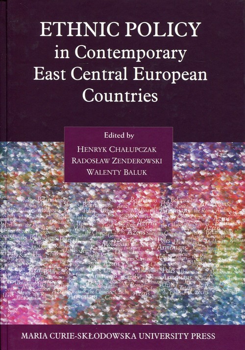 okładka Ethnic Policy in Contemporary East Central European Countries książka