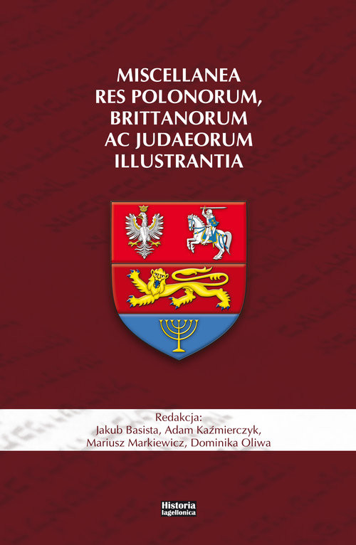 okładka Miscellanea res Polonorum, Brittanorum ac Judaeorum illustrantia książka