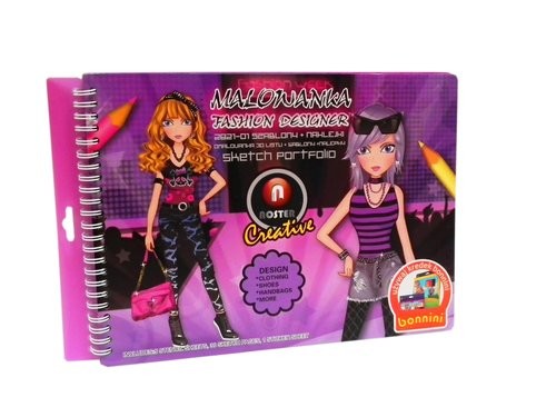 okładka Malowanka 2821-01 Szablony i naklejki książka