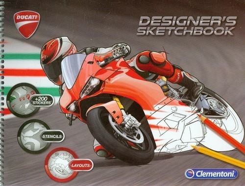 okładka Szkicownik Motocykle książka